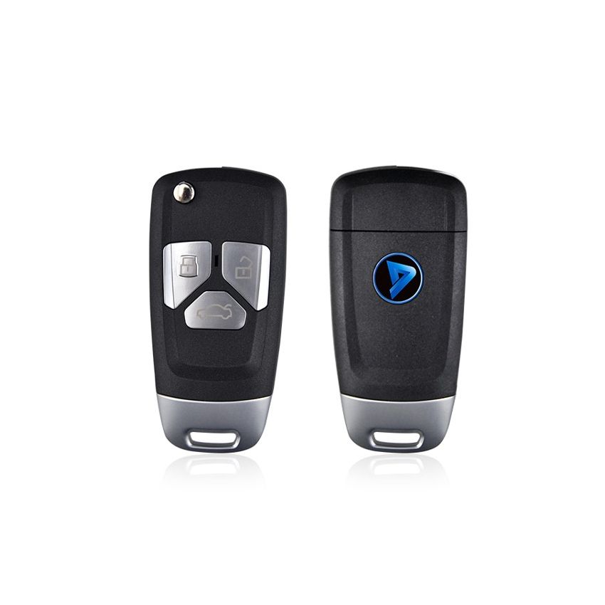 Comando KD 3 BotoesTipo Audi C/Transponder