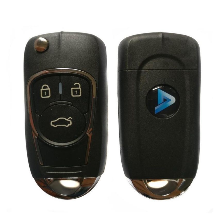 Comando KD 3 Botões Tipo Opel Flip