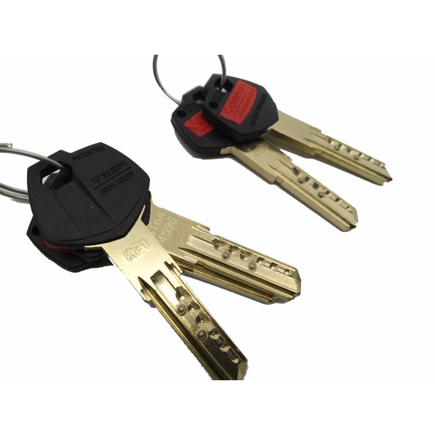 Cilindro ST6 Chaviarte 35x35mm latonado