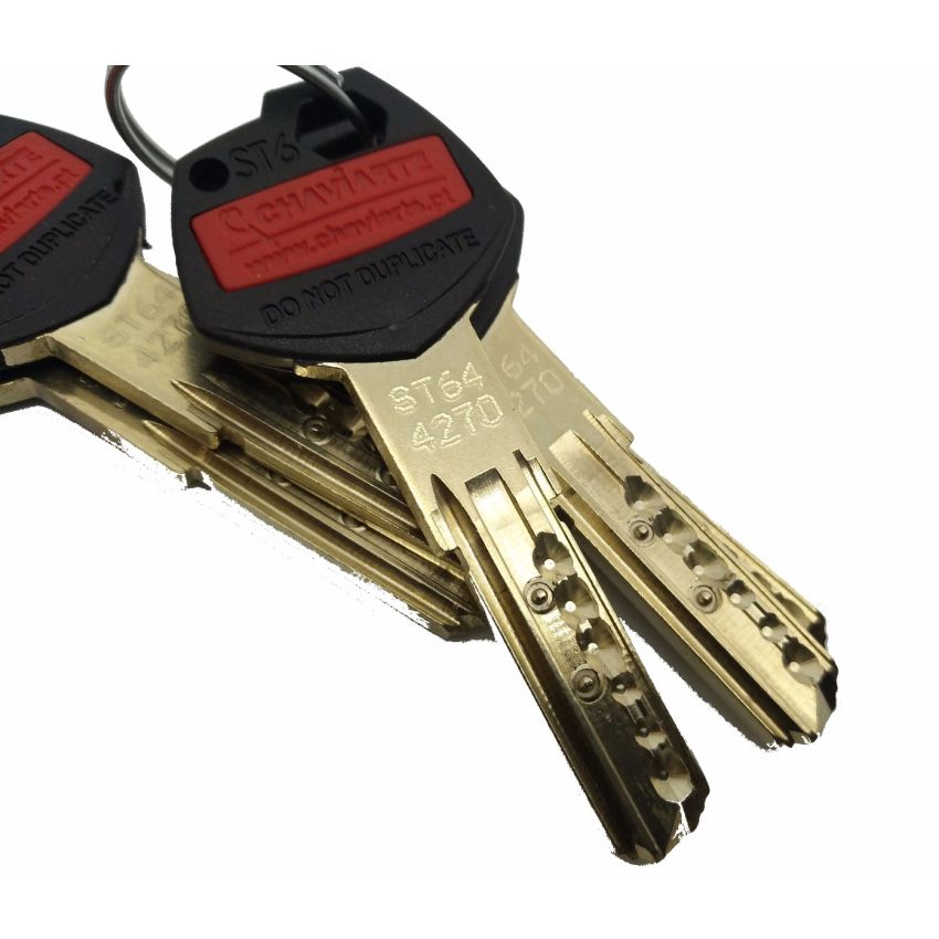 Cilindro ST6 Chaviarte 30x30mm niquelado