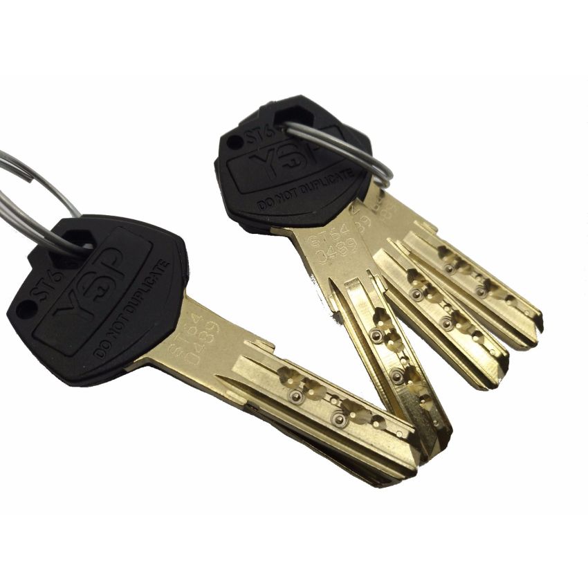 Cilindro ST6 Chaviarte 30x60mm niquelado