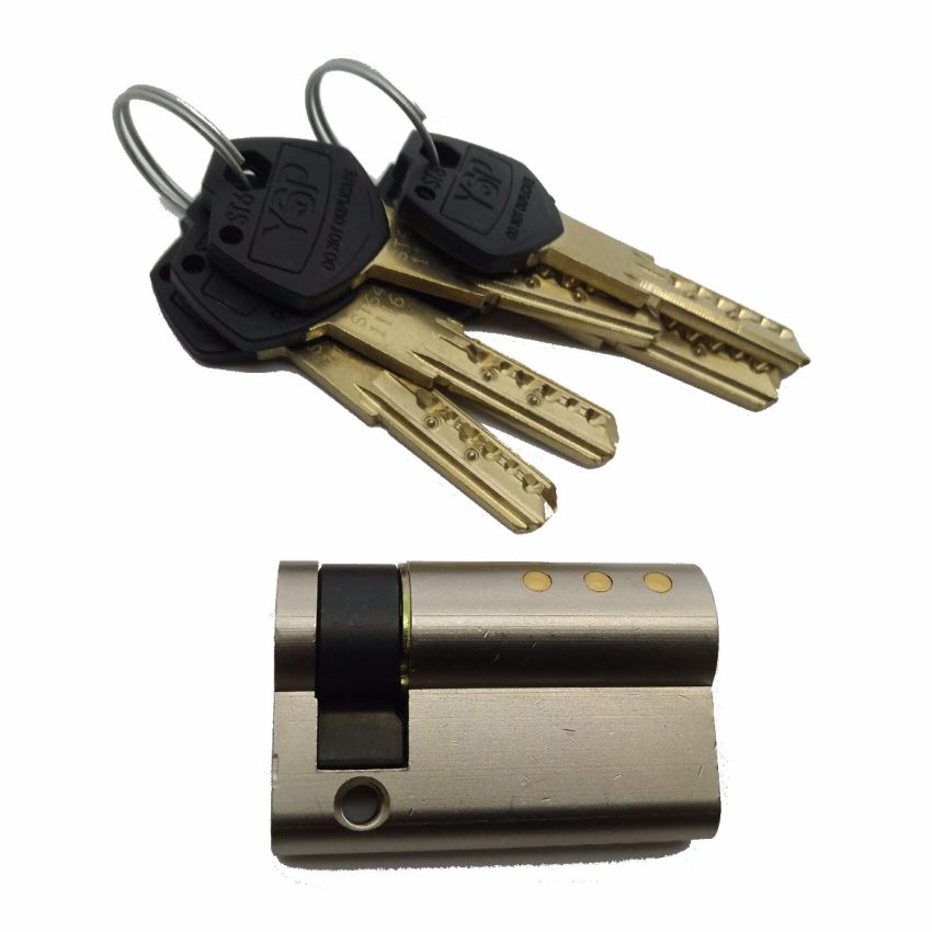 Cilindro Tesa ST6 40x10mm niquelado