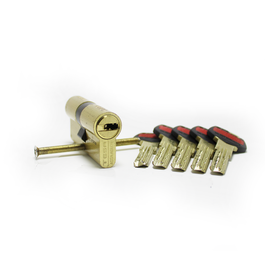 Cilindro ST8 Chaviarte 40x40mm latonado