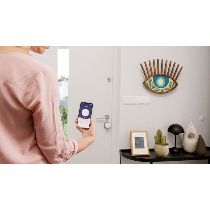 Tedee GO Smart Lock, Prata e Branco