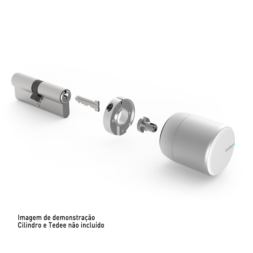 Adaptador Tedee para Dead Bolt Prata