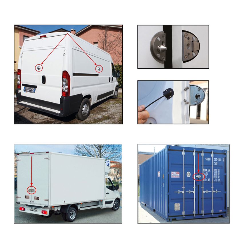 Cadeado de alta segurança Viro Van Lock 4222