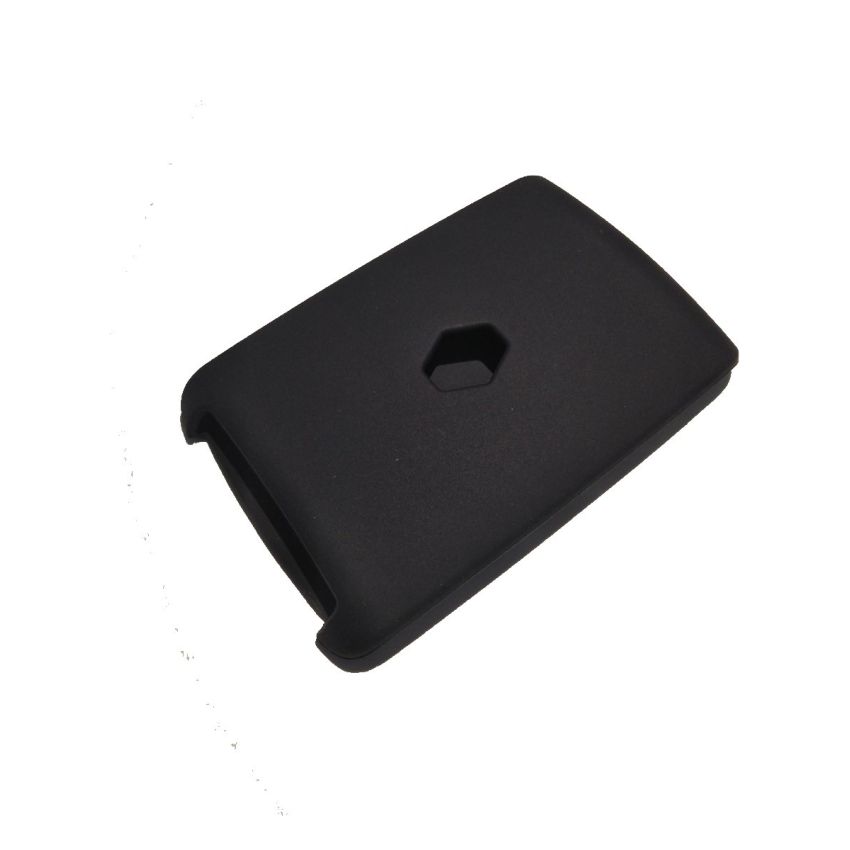 Capa silicone Renault, quatro botões, Smartkey proximidade, negro