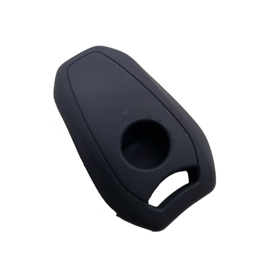 Capa Silicone Peugeot Três Botões Smartkey Preto