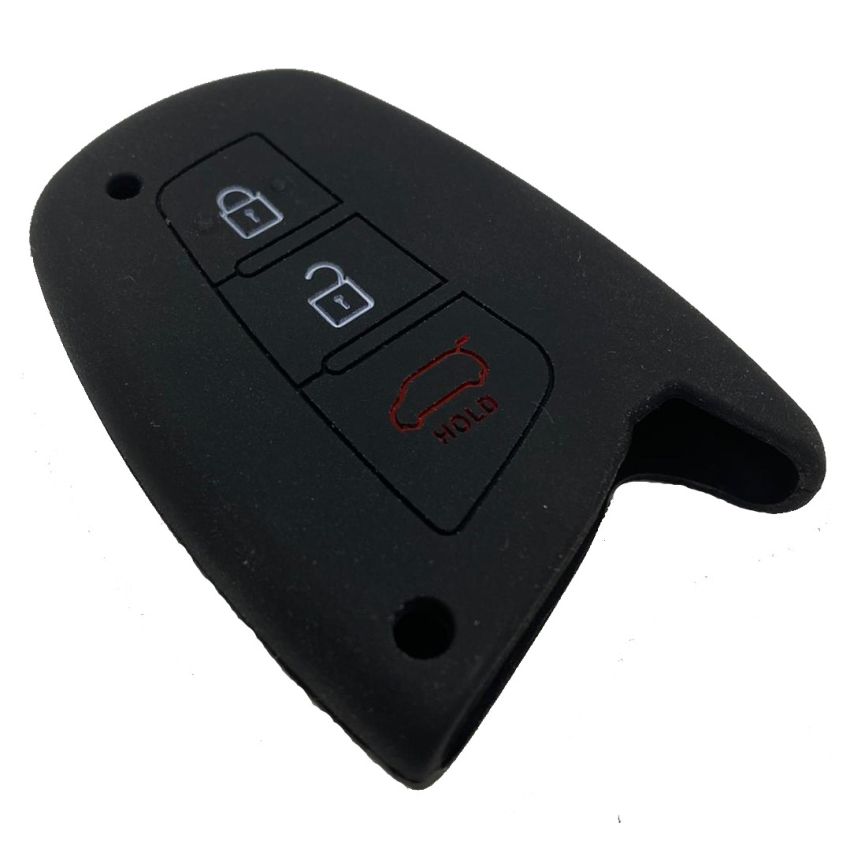 Capa silicone Hyundai, três botões de proximidade, negro