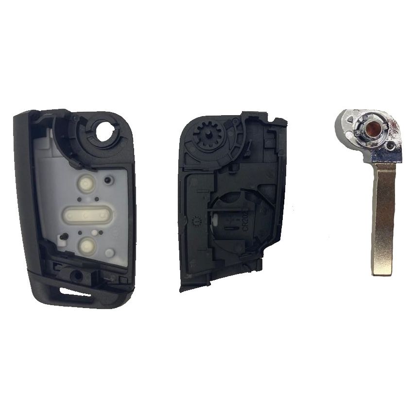 Caixa Para Comando Volkswagen Flip 3 Botões Mqb