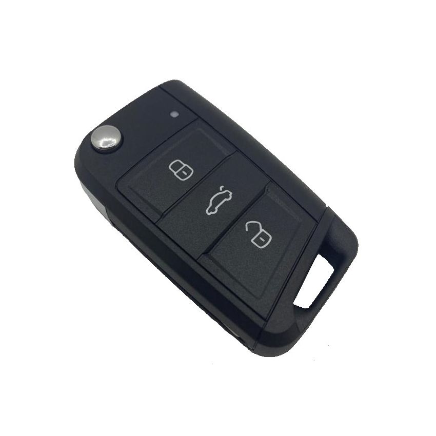 Caixa Para Comando Volkswagen Flip 3 Botões Mqb