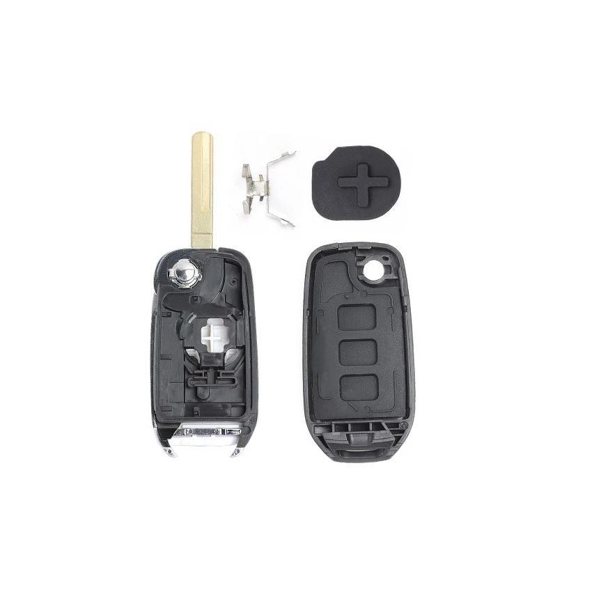 Caixa Para Comando Renault Flip 3 Botões