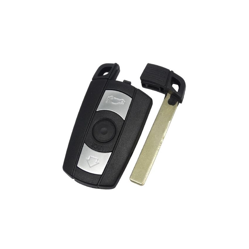 Caixa Para Comando BMW 3 Botões(Tampa P/Pilha)
