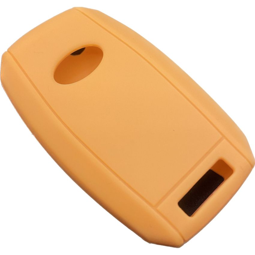 Capa silicone Kia, flip quatro botões, laranja