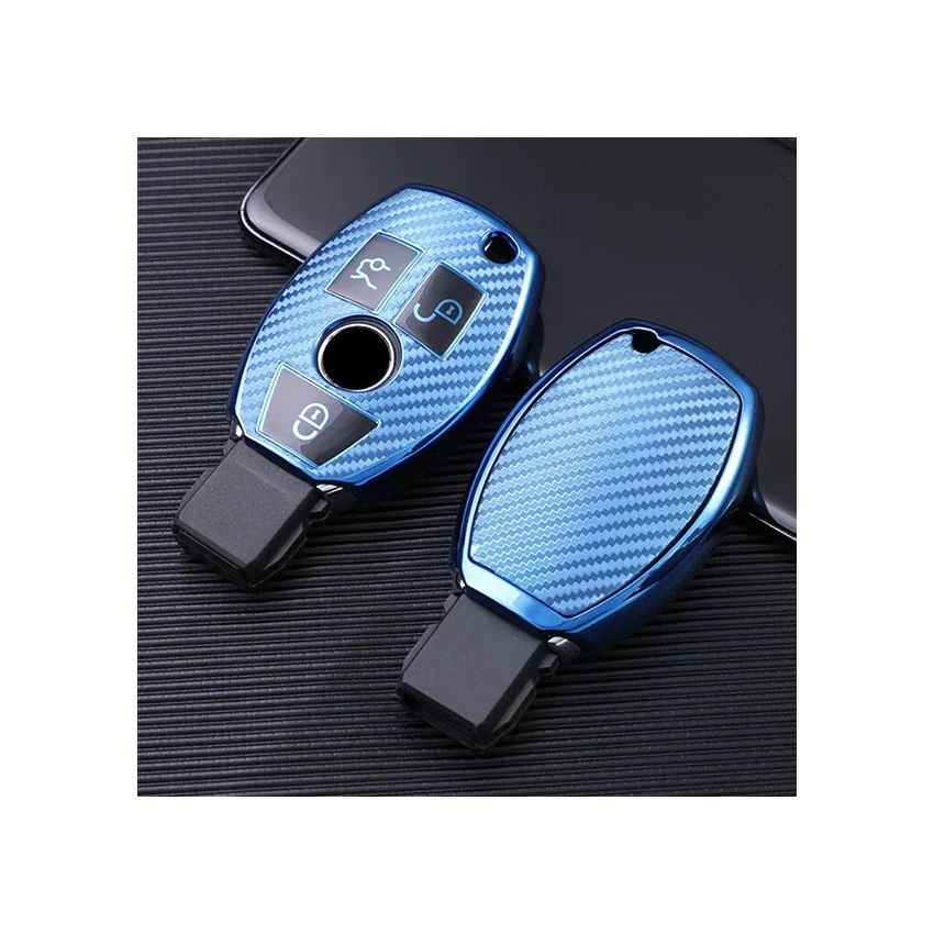 Capa TPU Mercedes Três Botões Nº09