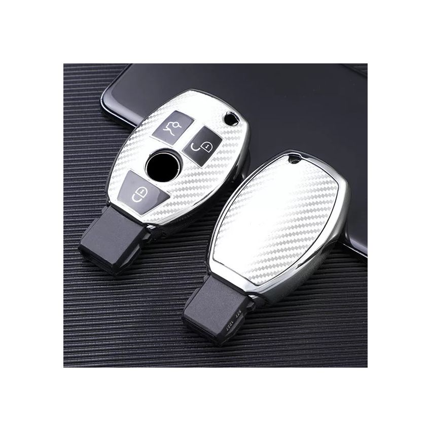 Capa TPU Mercedes Três Botões Nº09