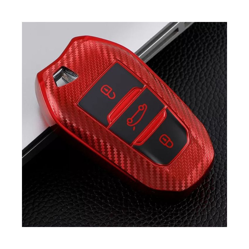 Capa TPU Citroen Três Botões Nº08