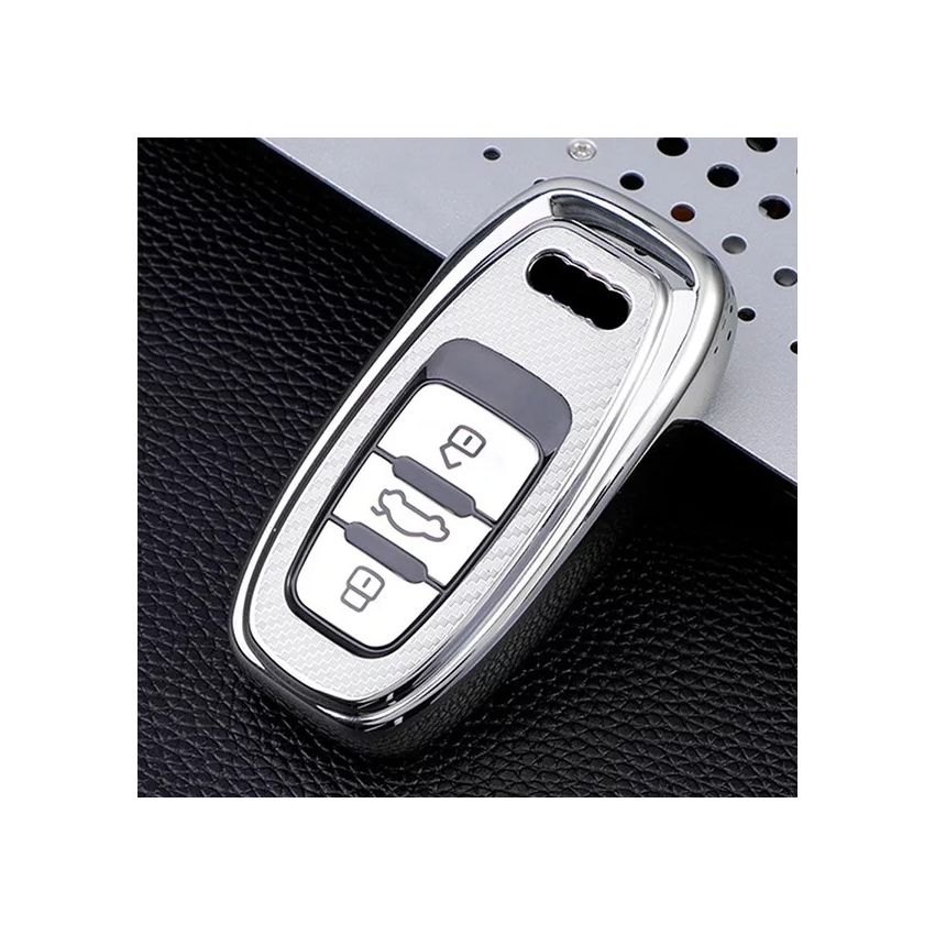 Capa TPU Audi Três Botões Nº09