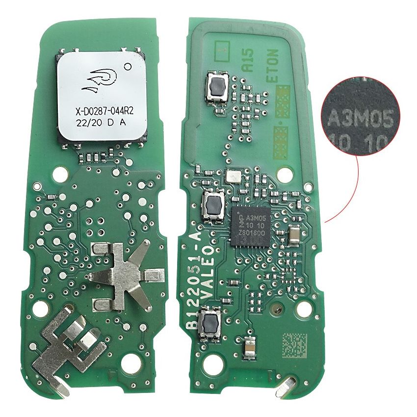 Comando Peugeot Proximidade 3 Botões _A3M05