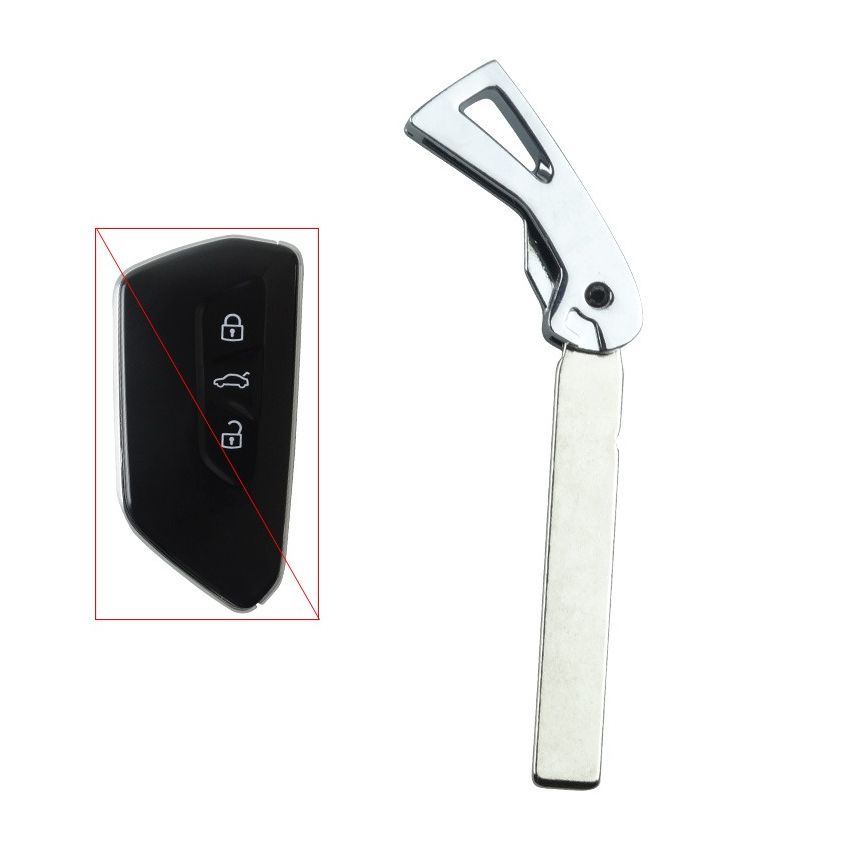 Chave De Emergência HU162 Para Comando Volkswagen