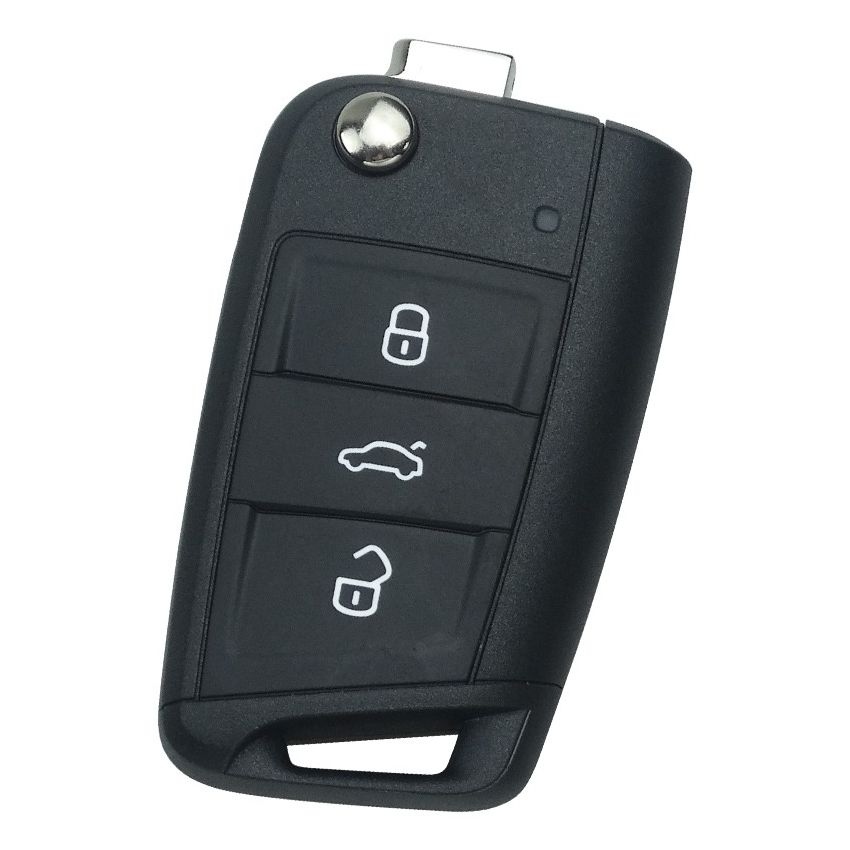 Comando VW 3 Botões Flip MQB49_5C_5G6959752BF