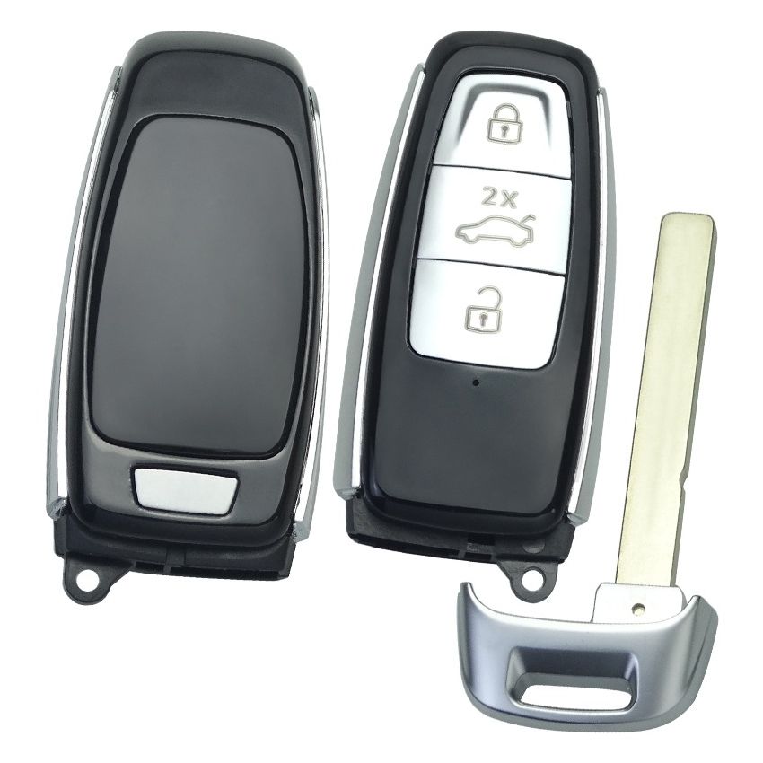 Caixa Para Comando Audi Keyless 3 Botões MLB