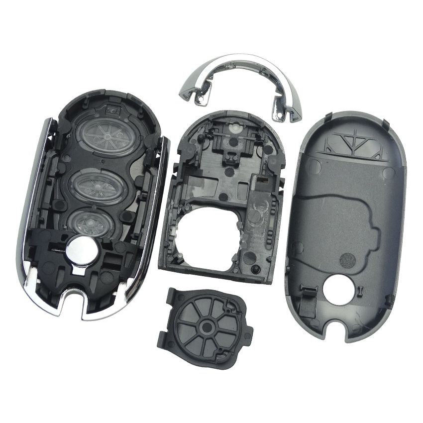 Caixa Para Comando Mercedes Proximidade 3 Botões+2022