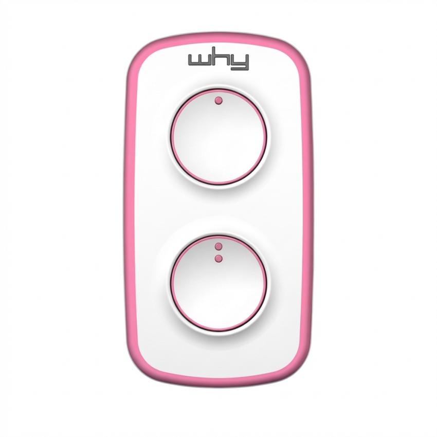 Comando de garagem Why NOA Mini 2 canais (2 botões) Made in Italy