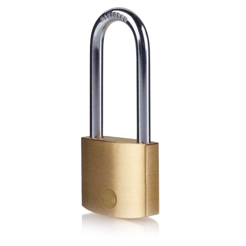 Aloquete Yale 40mm latão arco longo