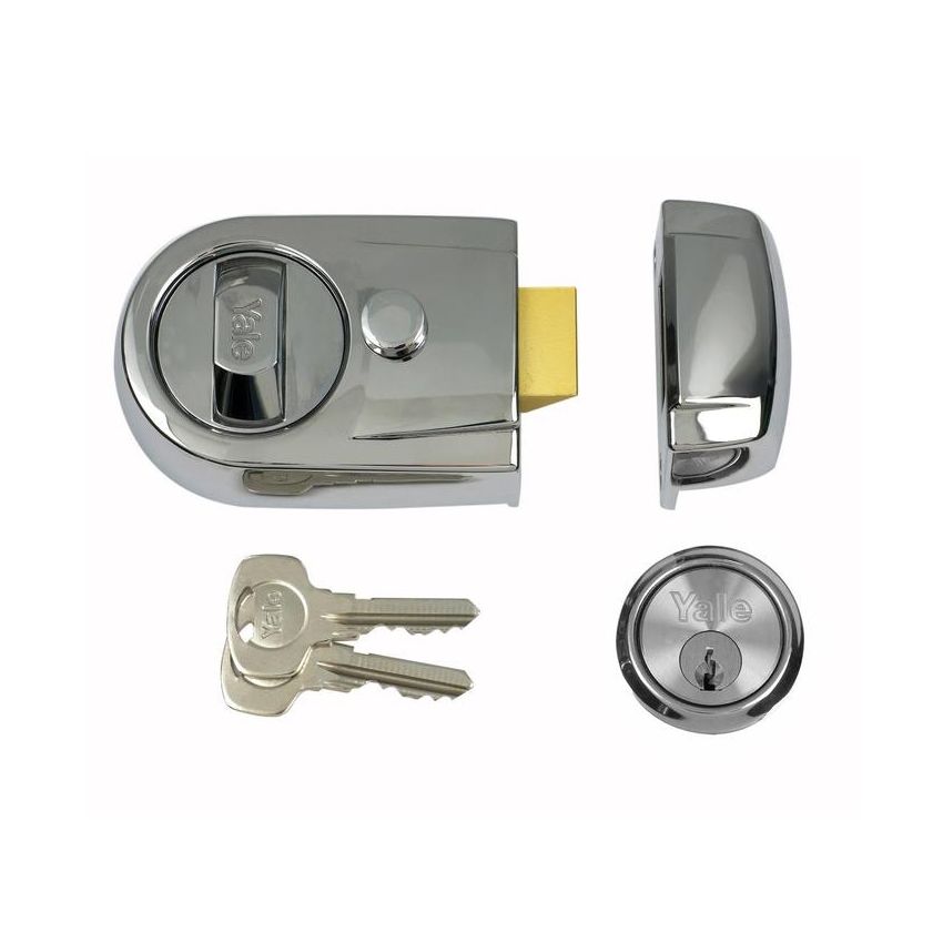 FECH YALE Y3 FERROLHO CROMADO