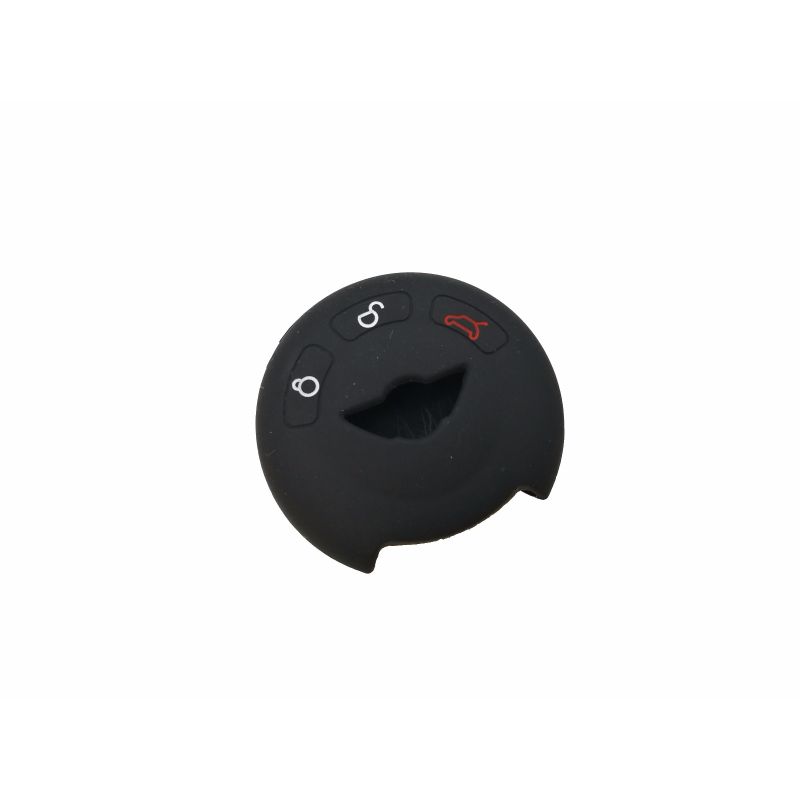 Capa Silicone MINI Três Botões Negro