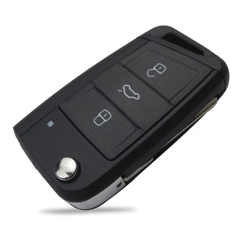 Caixa Para Comando Volkswagen Flip 3 Botões Mqb