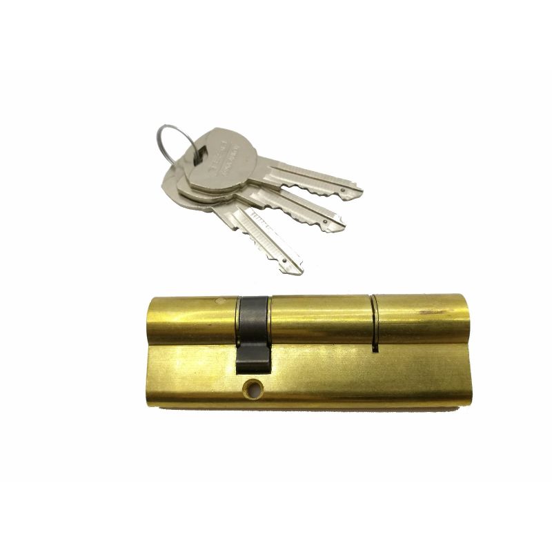 Cilindro Tesa TK6 30x50mm latonado