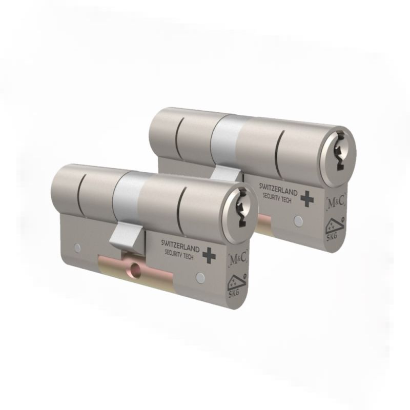PACK 2 X CILINDROS M&C MATRIX 32mm X 32mm NIQ