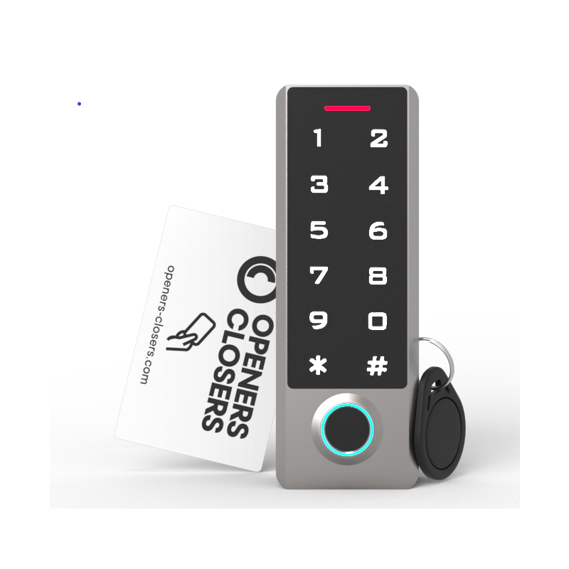 Teclado autonomo Openers e Closers AC330 RFID + Impressão Digital