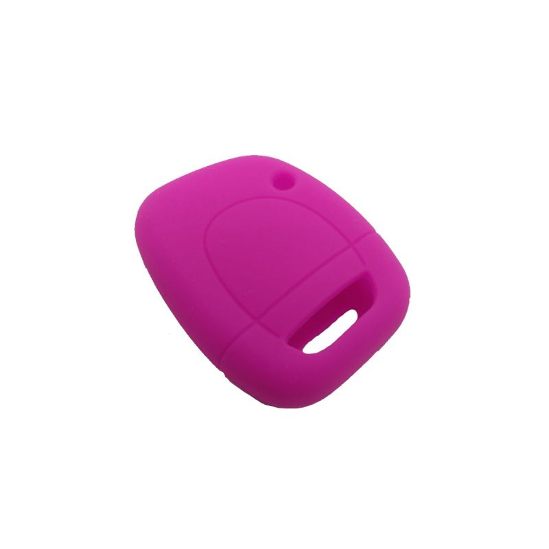 Capa silicone Renault, um botão, rosa
