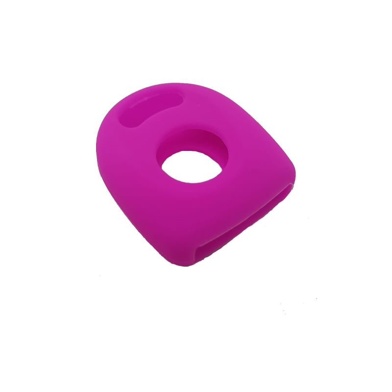 Capa silicone Volkswagen, um botão, rosa
