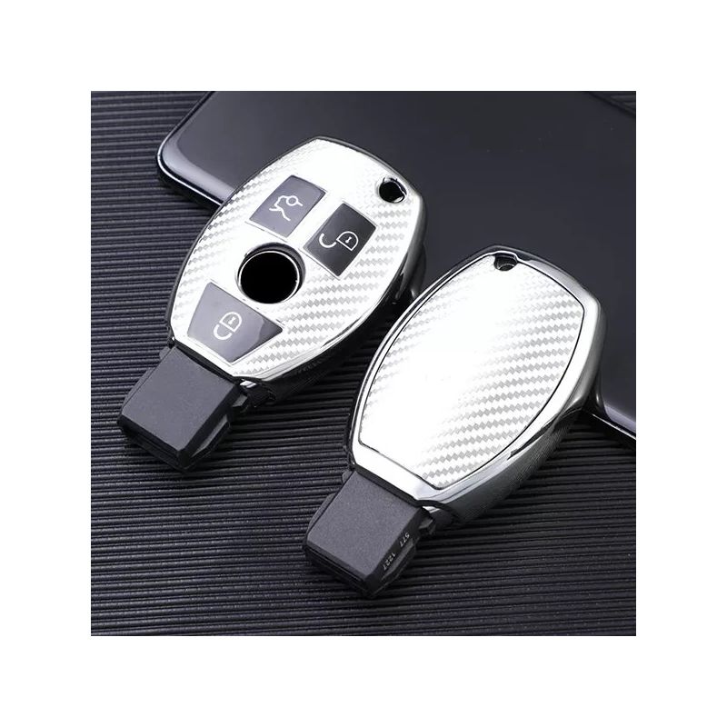 Capa TPU Mercedes Três Botões Nº09